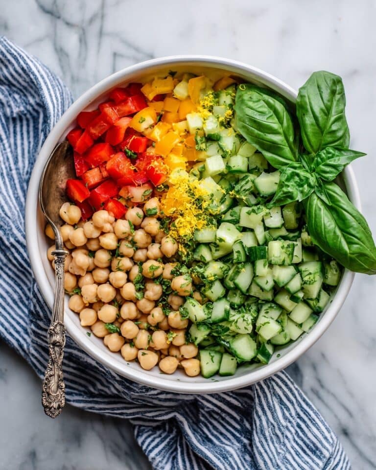 Vegan Avocado and Chickpea Salad Recipe