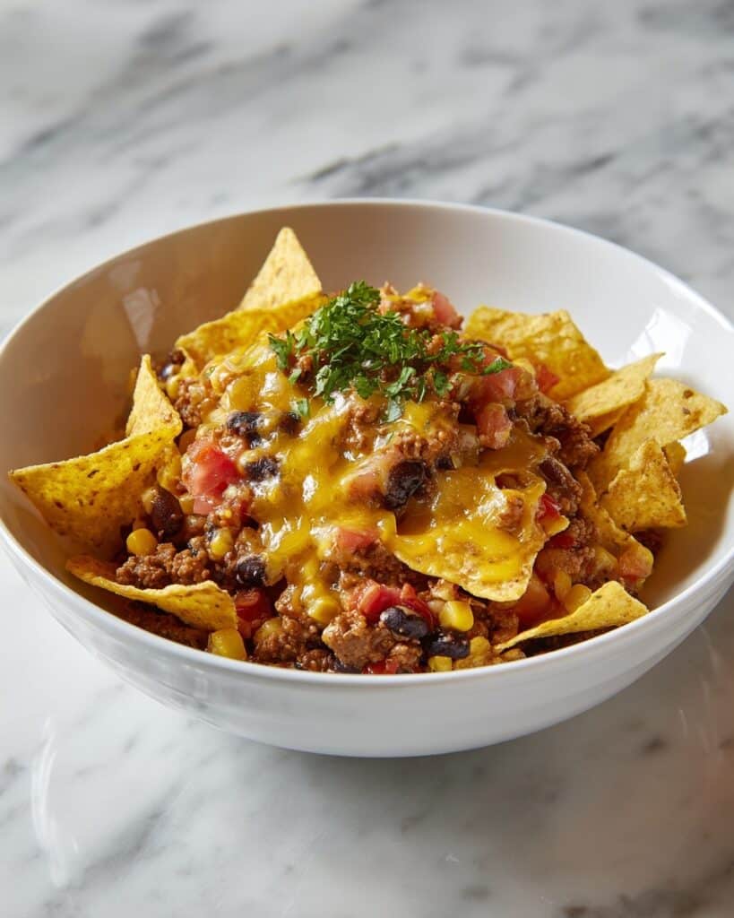 Crockpot Taco Casserole Recipe