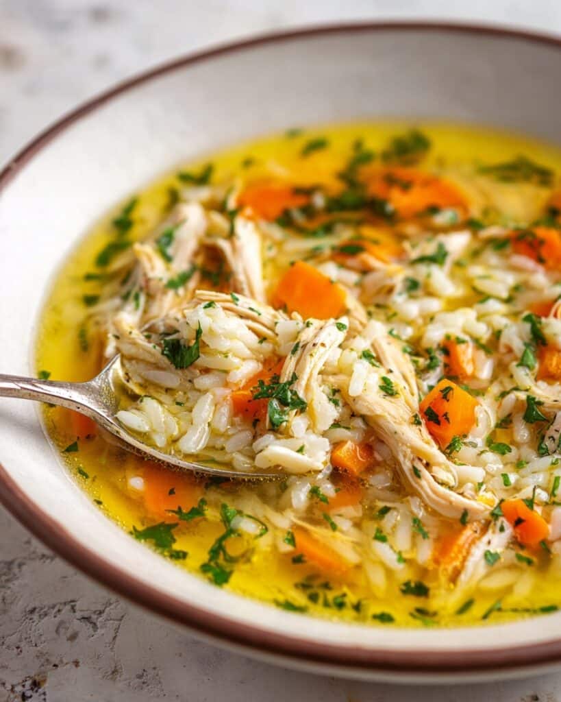 Chicken Rice Soup Recipe