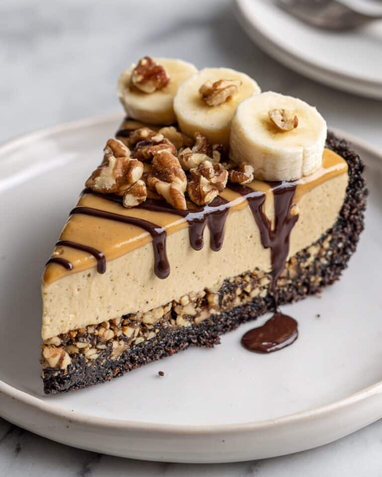 Banana Caramel Nut Cheesecake Recipe