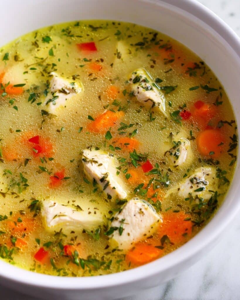 Green Chili Chicken Soup Recipe