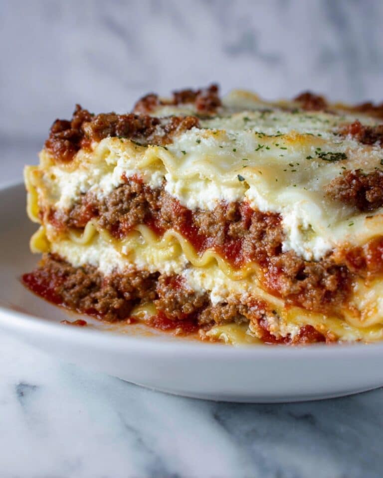 Easy Crockpot Ravioli Lasagna Recipe