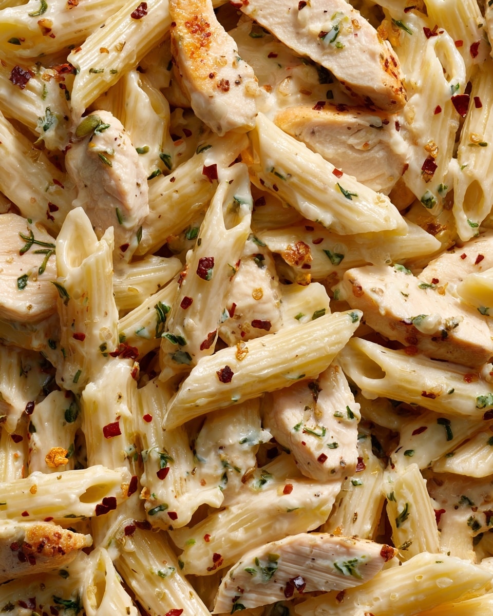 Garlic Parmesan Chicken Pasta Recipe - Recipe Image
