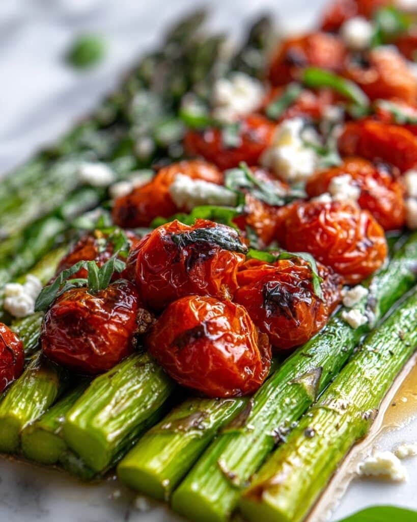 Balsamic Tomato and Parmesan Asparagus Delight Recipe