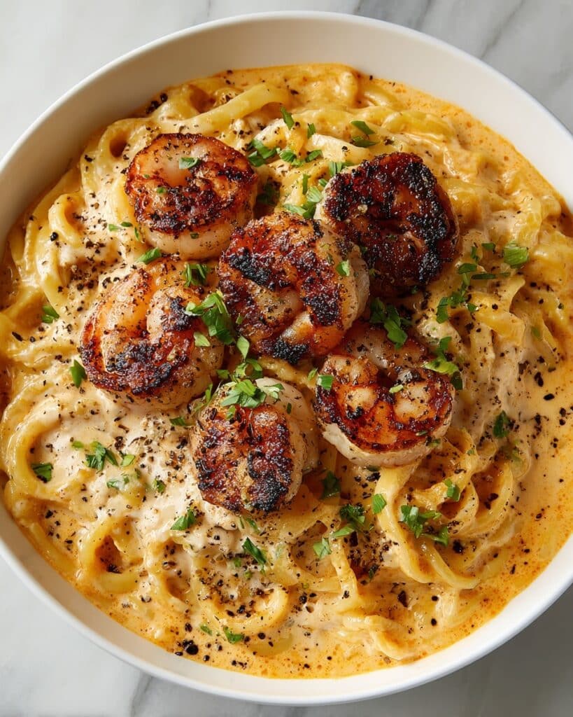 Creamy Spicy Lobster Pasta Recipe