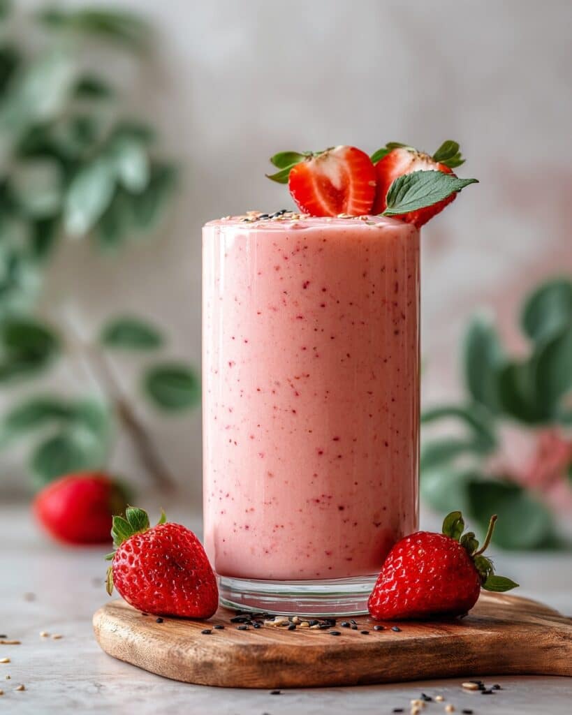 Fat Burning Strawberry Smoothie Recipe