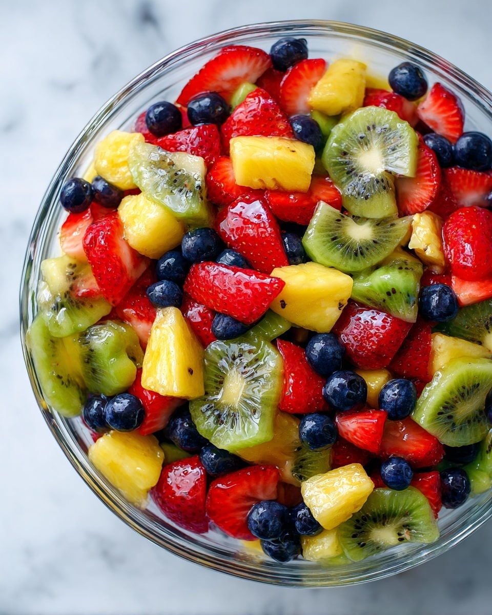 Fresh Fruit Salad with Honey and Mint Recipe - Recipe Image
