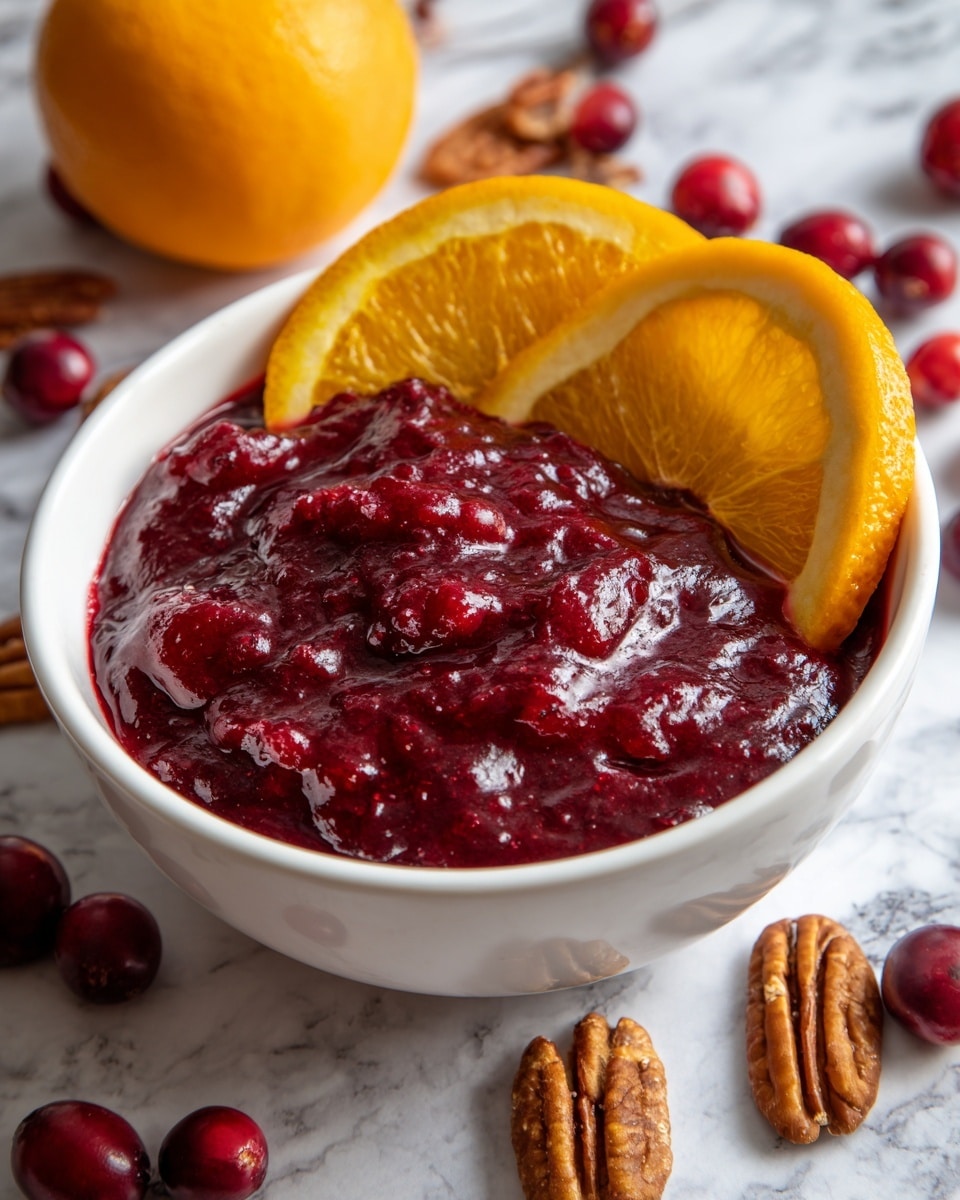 Cherry Cranberry Relish with Jello Recipe - Recipe Image