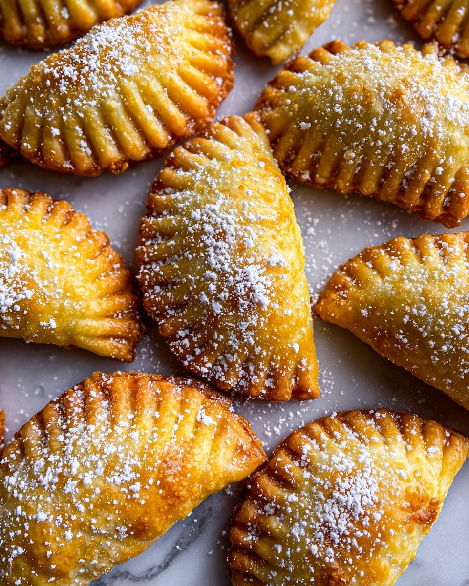 Crispy Homemade Sopapillas Puff with Honey and Cinnamon Sugar Recipe - Recipe Image