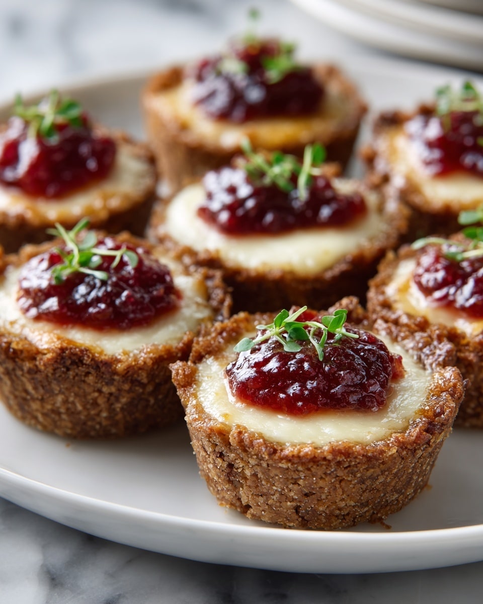 Cranberry Brie Bites Recipe - Recipe Image