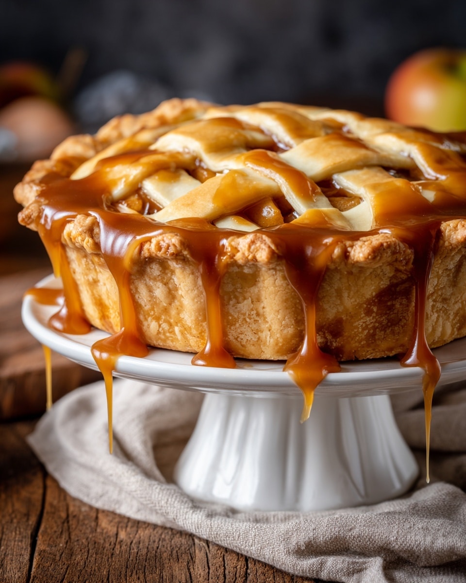 Caramel Apple Pie Recipe - Recipe Image