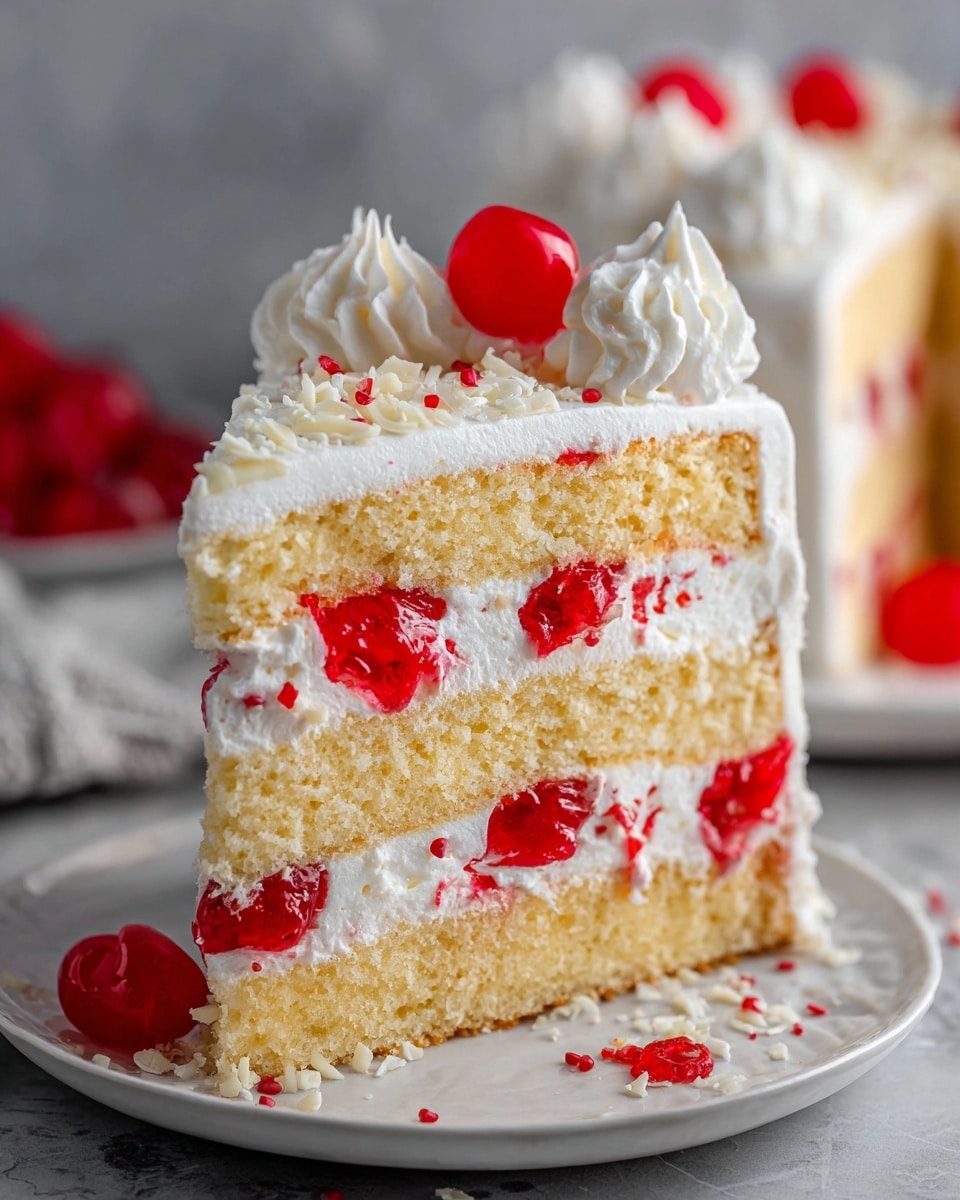 White Forest Cake Recipe - Recipe Image