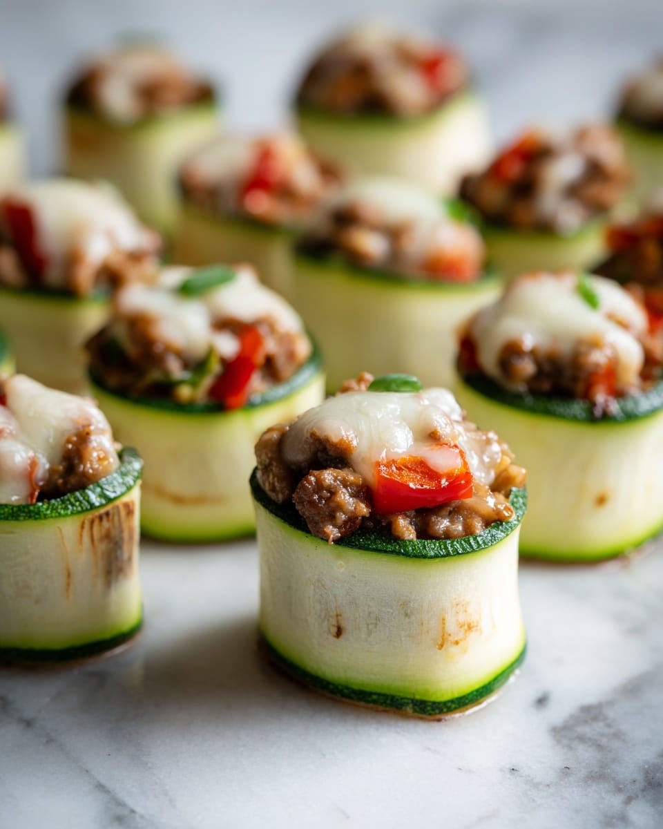 Zucchini Enchilada Roll-Ups Recipe - Recipe Image