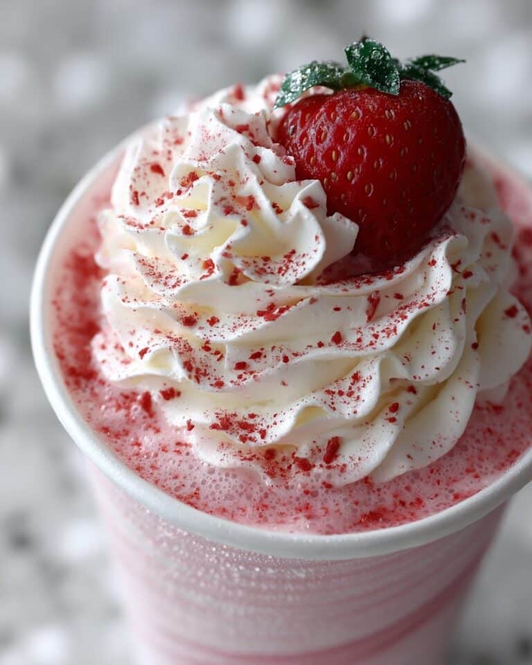 Strawberry Cream Frappuccino Recipe
