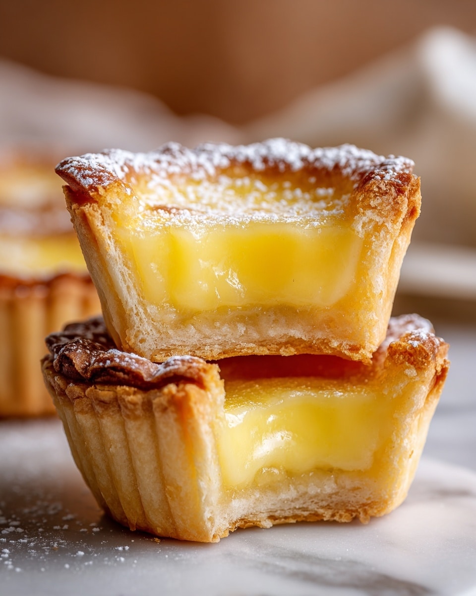Baby Lemon Impossible Pies Recipe - Recipe Image