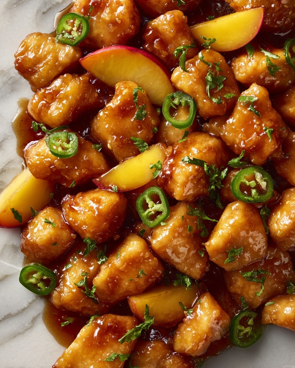 Jalapeno Peach Chicken Recipe - Recipe Image