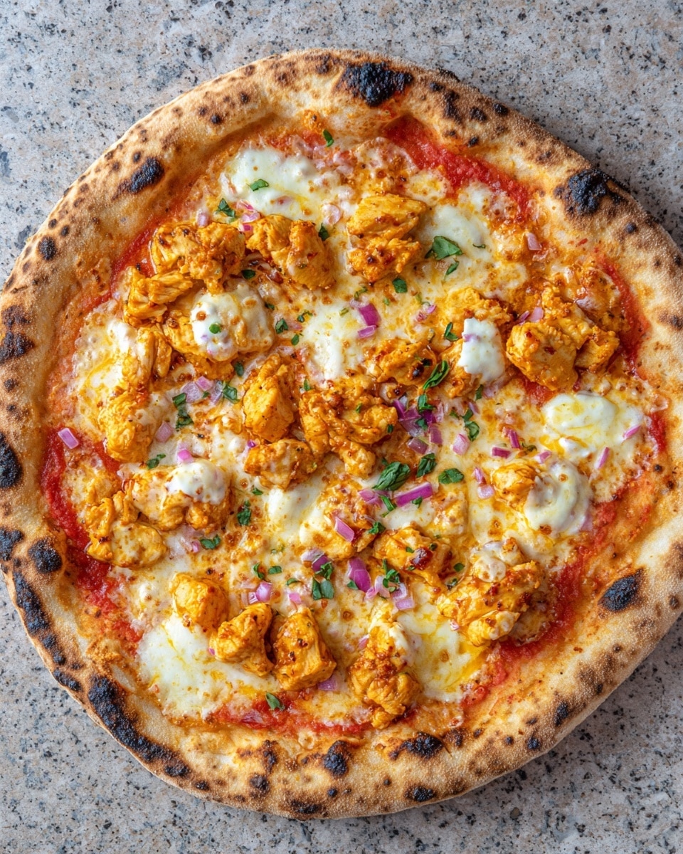 Buffalo Chicken Pizza Recipe - Recipe Image