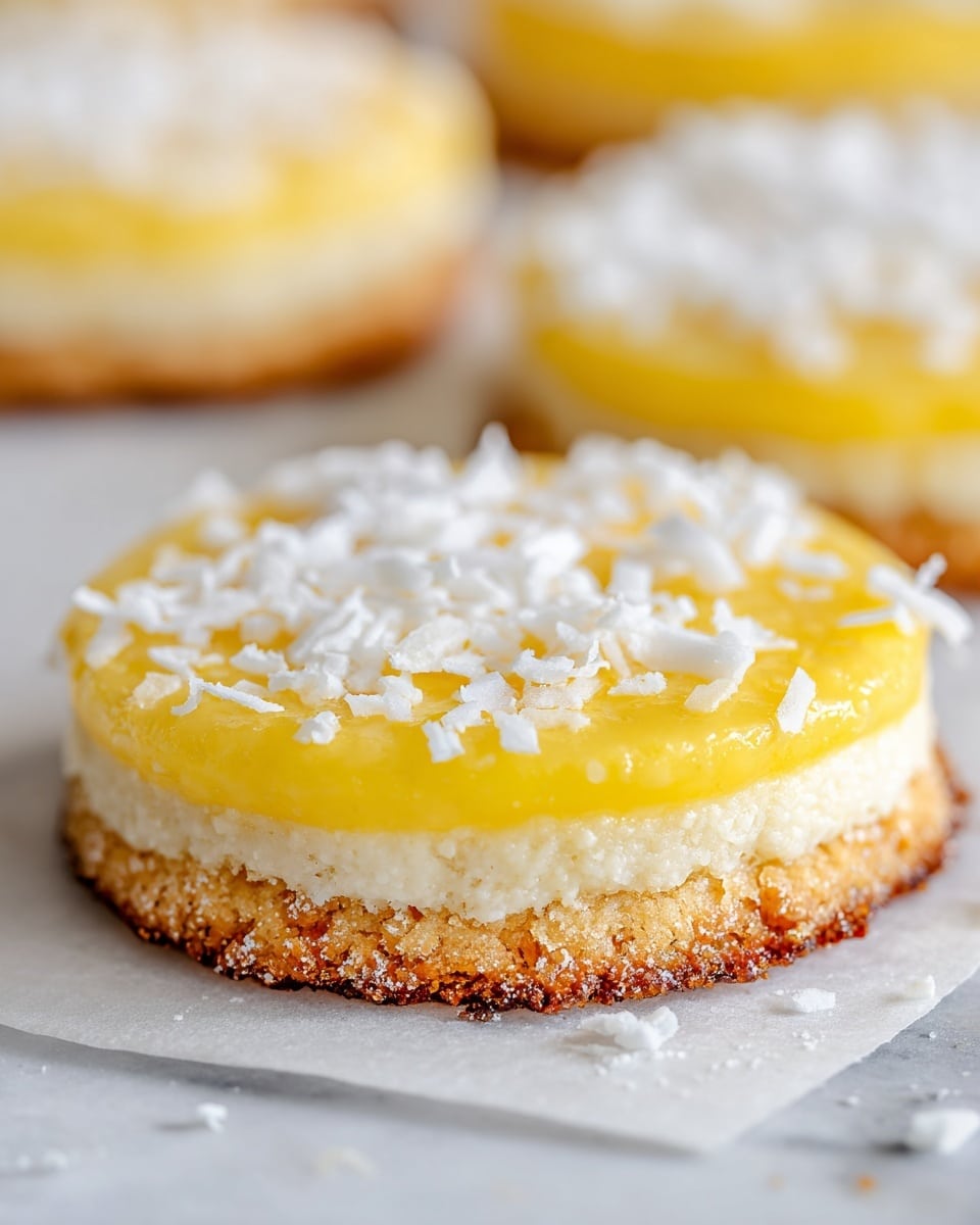 Coconut Lemon Cheesecake Cookies Recipe - Recipe Image