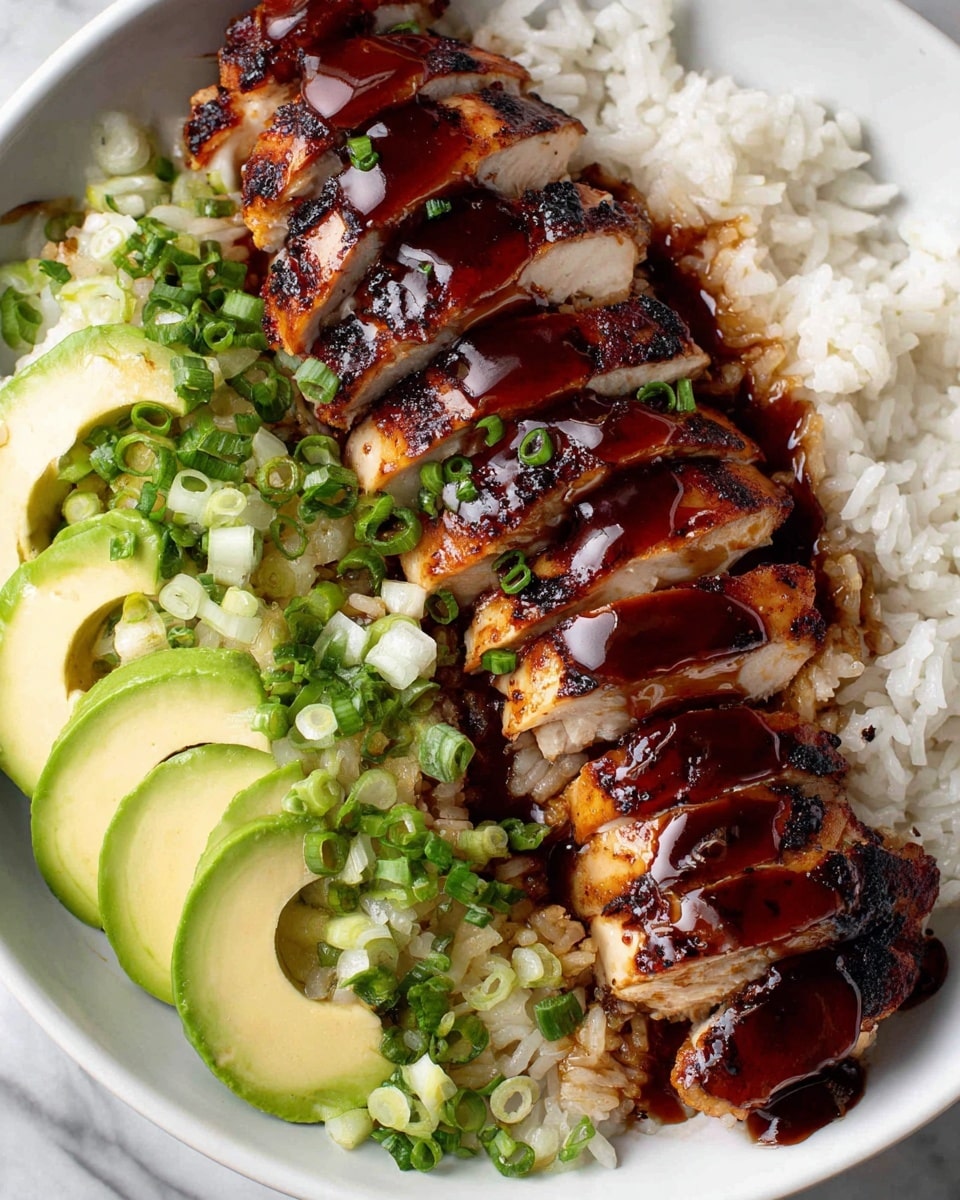 Honey Chipotle Chicken Bowls with Corn, Avocado, and Cilantro Recipe - Recipe Image
