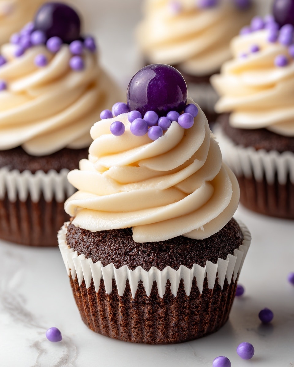 Grape Crush Cupcakes Recipe - Recipe Image
