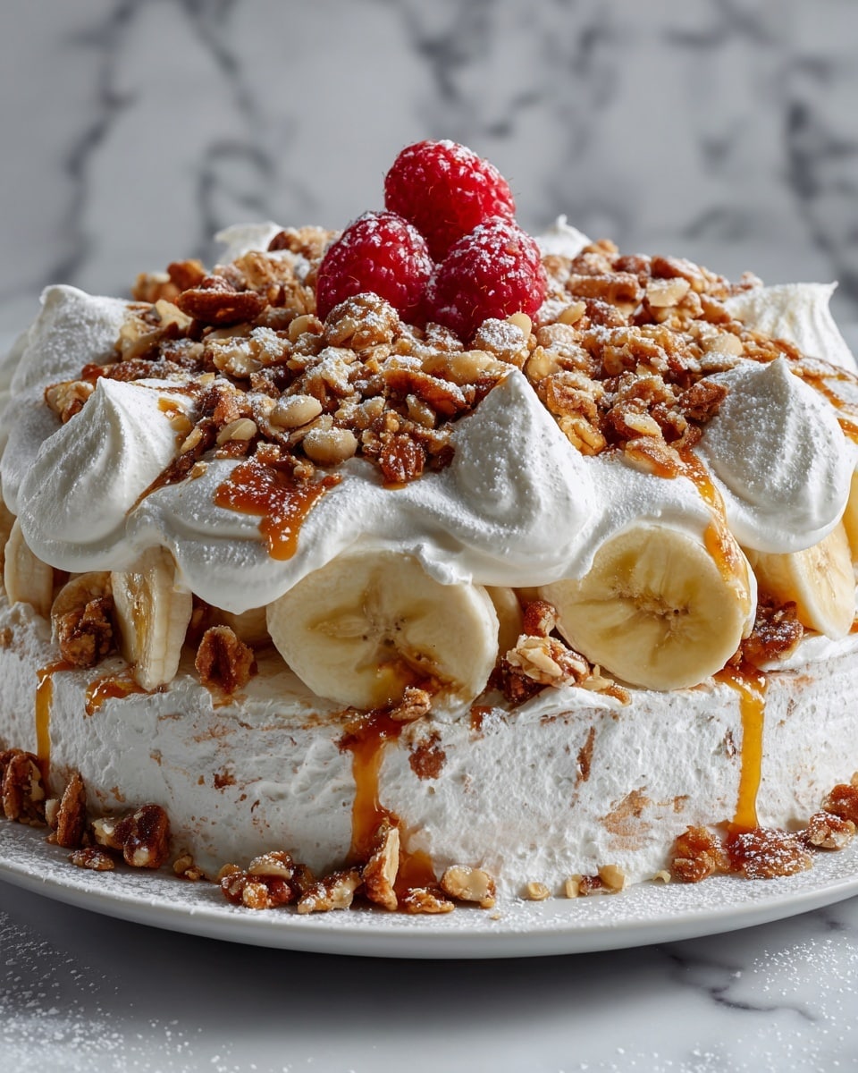 Banana Split Fluff Recipe - Recipe Image