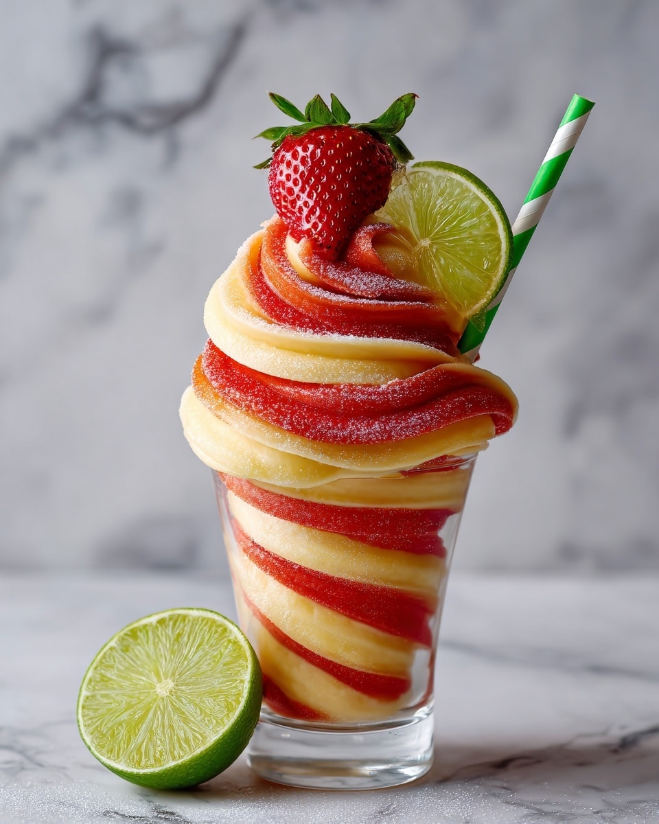 Strawberry Mango Margarita Cupcakes Recipe - Recipe Image