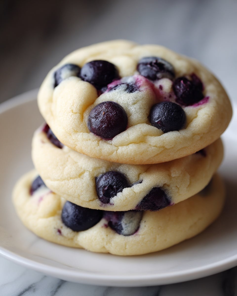 Blueberry Cheesecake Cookies Recipe - Recipe Image