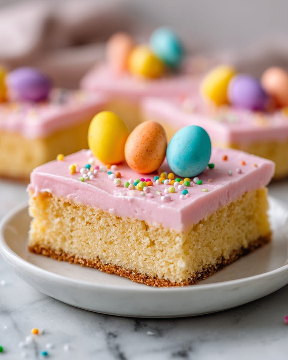 Easter Egg Sugar Cookie Bars Recipe - Recipe Image