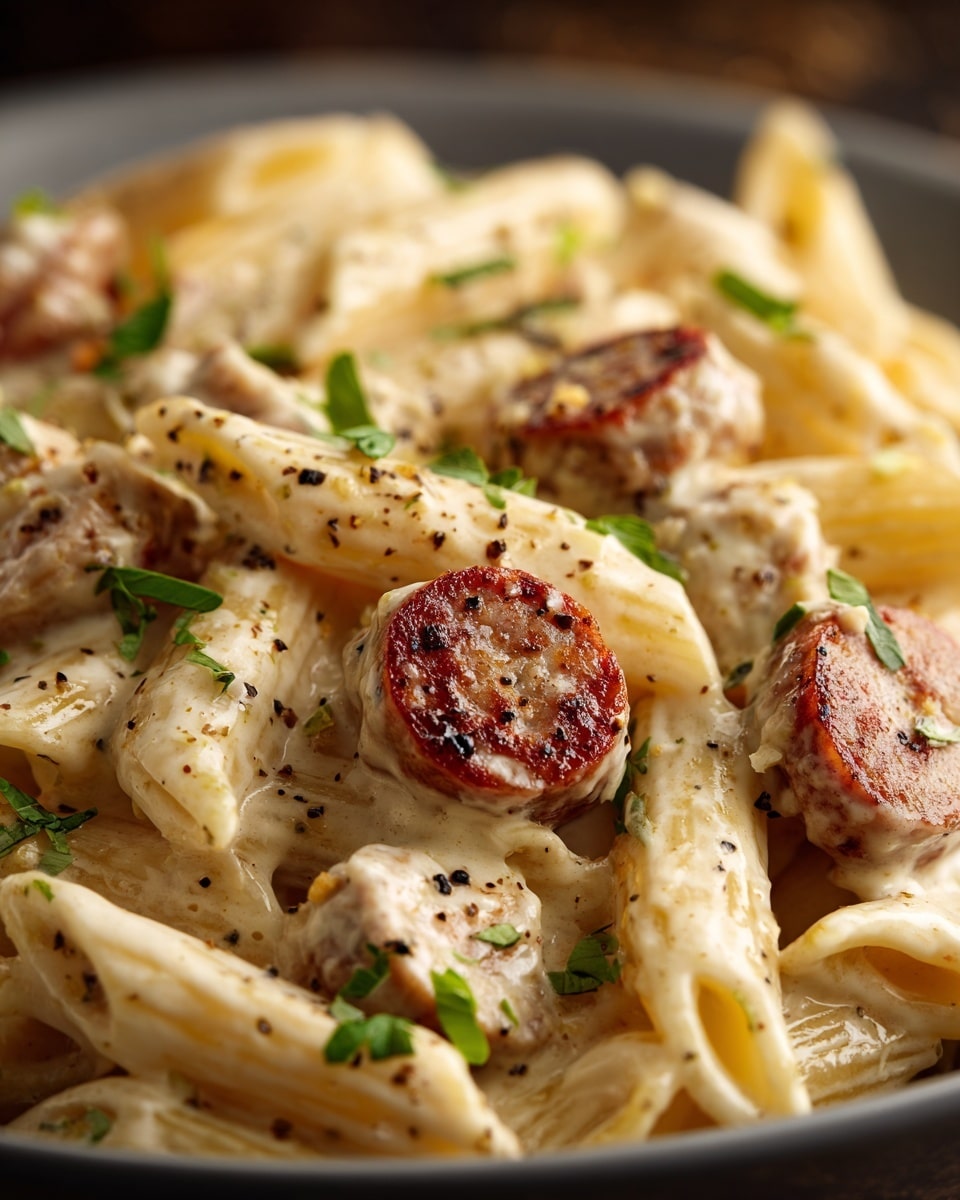 One Pot Cajun Chicken Alfredo Recipe - Recipe Image