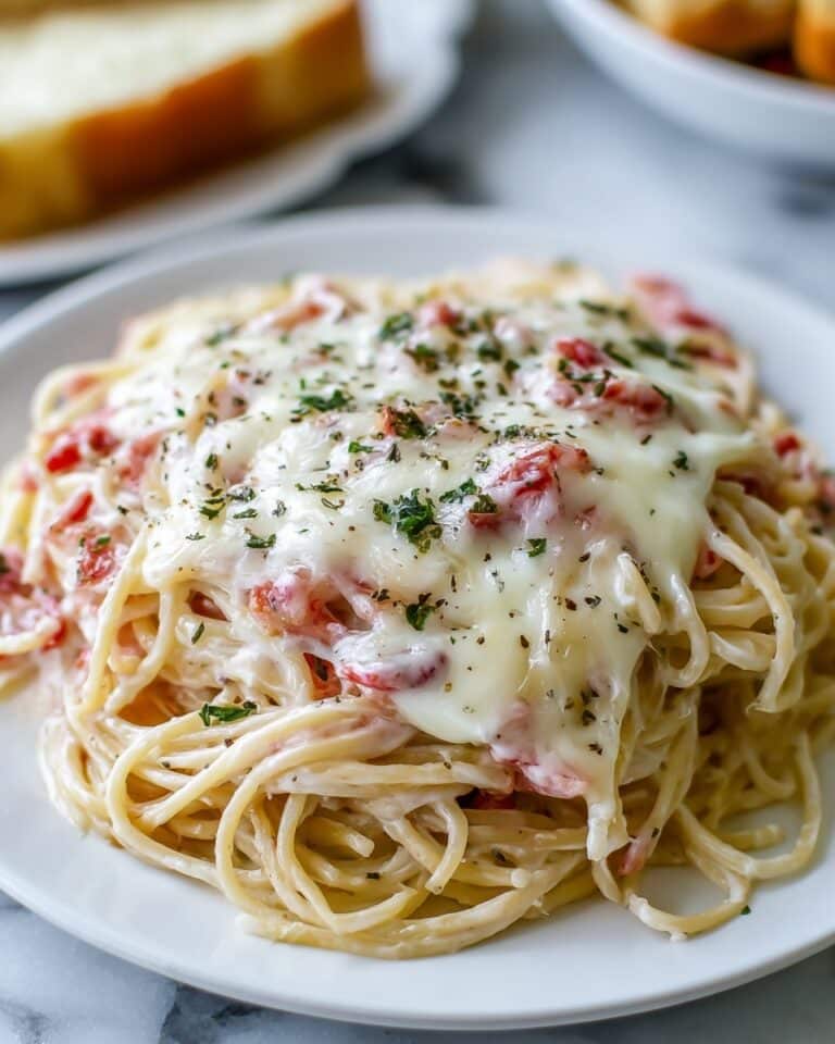 Million Dollar Spaghetti Alfredo Recipe