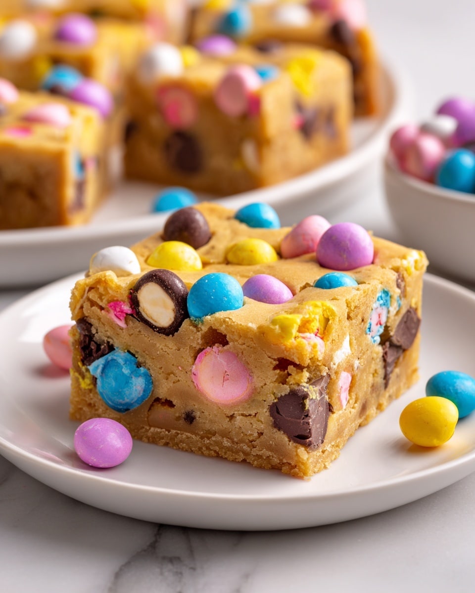 Easter Cake Mix Cookie Bars Recipe - Recipe Image