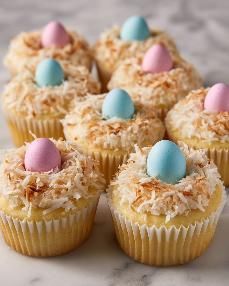 Mini Easter Cheesecakes Recipe - Recipe Image