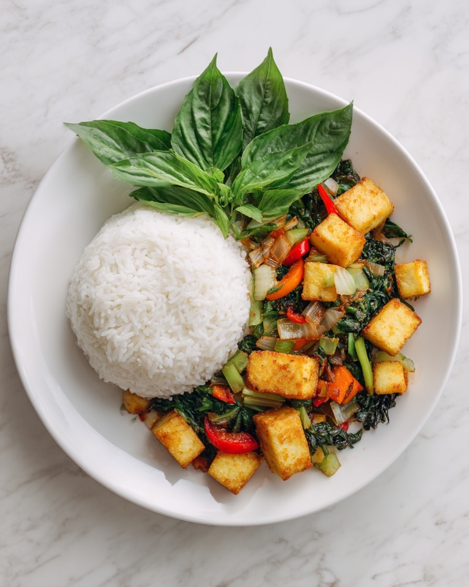 Thai Basil Tofu Recipe - Recipe Image