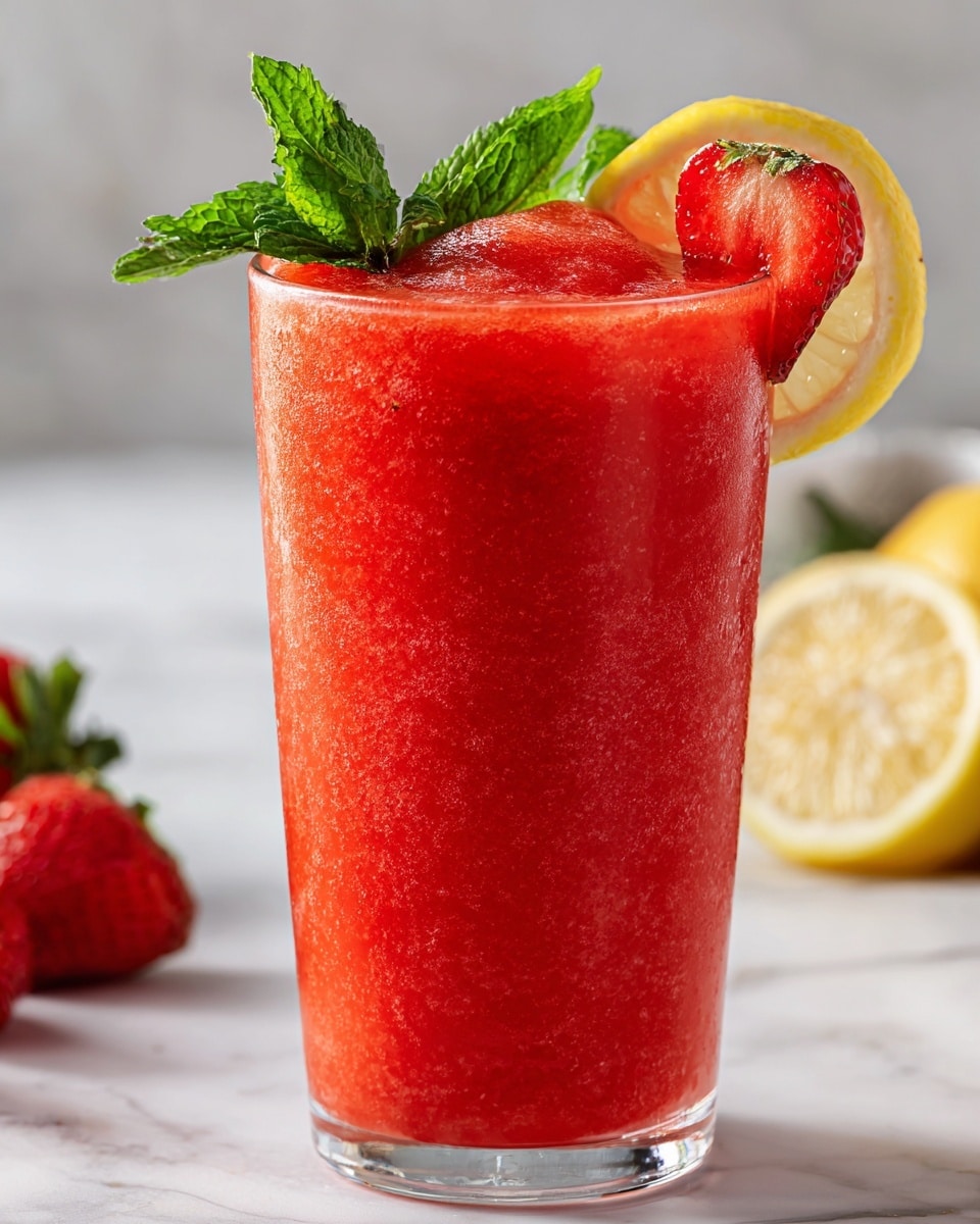 Frozen Strawberry Lemonade: The Ultimate Refreshing Summer Drink Recipe - Recipe Image