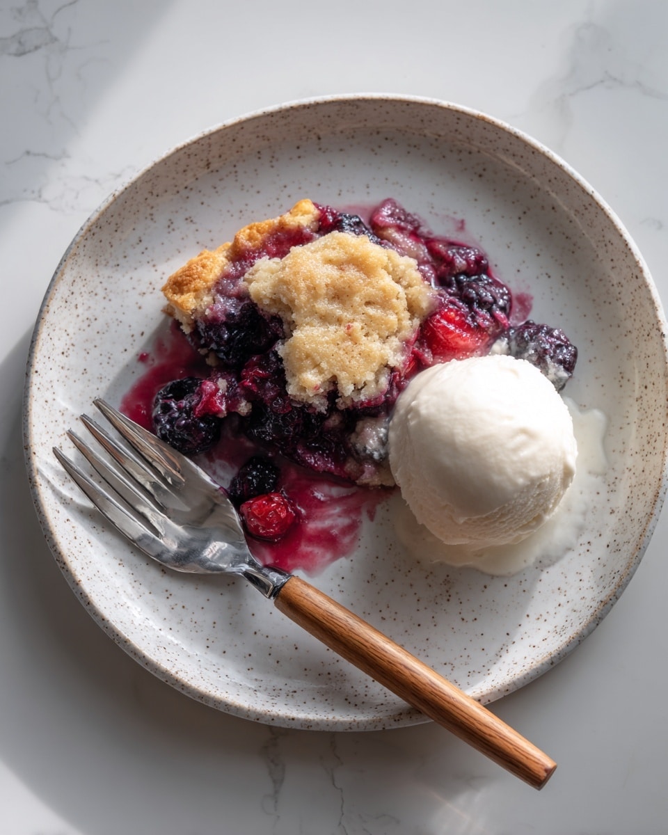 Easy Cherry Cobbler Recipe - Recipe Image