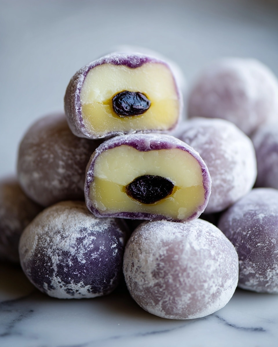 White Chocolate Blueberry Truffles Recipe - Recipe Image
