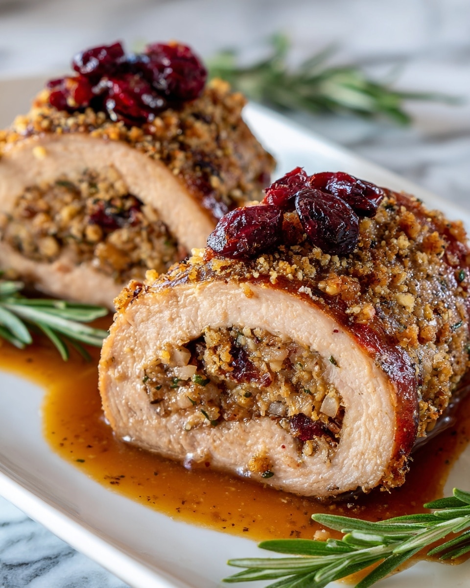 Turkey & Stuffing Roll-Ups Recipe - Recipe Image