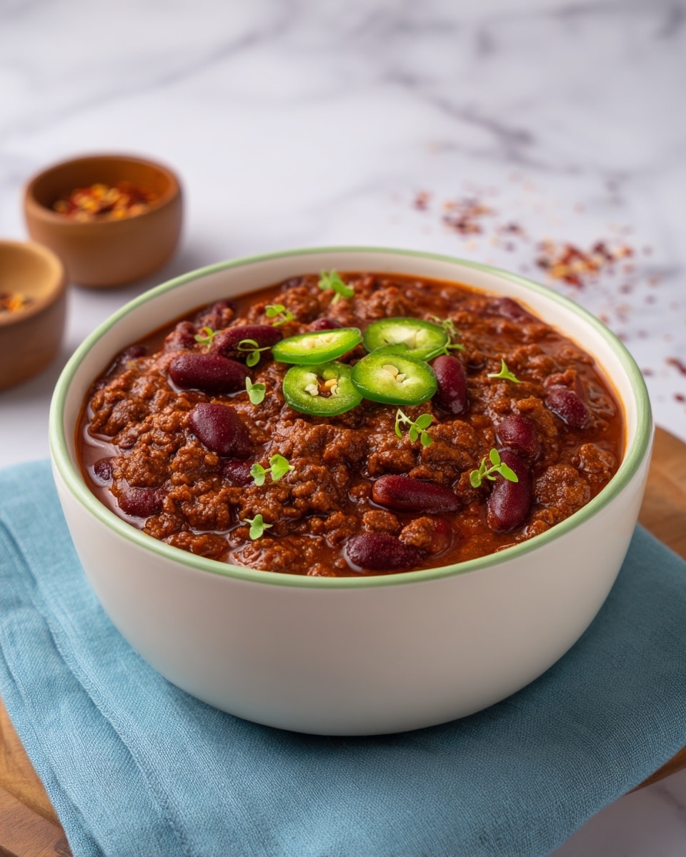Short Rib and Chorizo Chili Recipe - Recipe Image