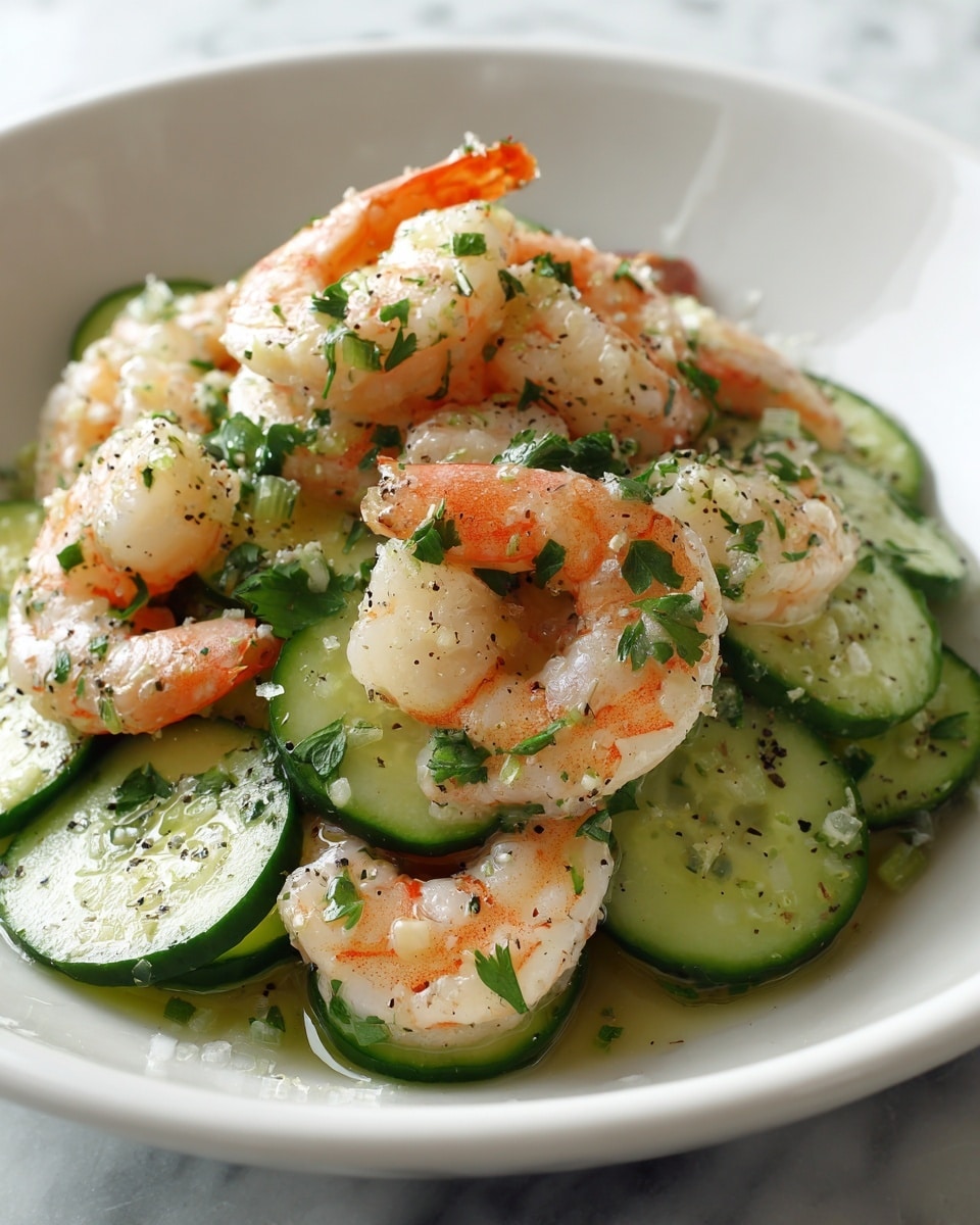 Shrimp and Cucumber Salad Recipe - Recipe Image