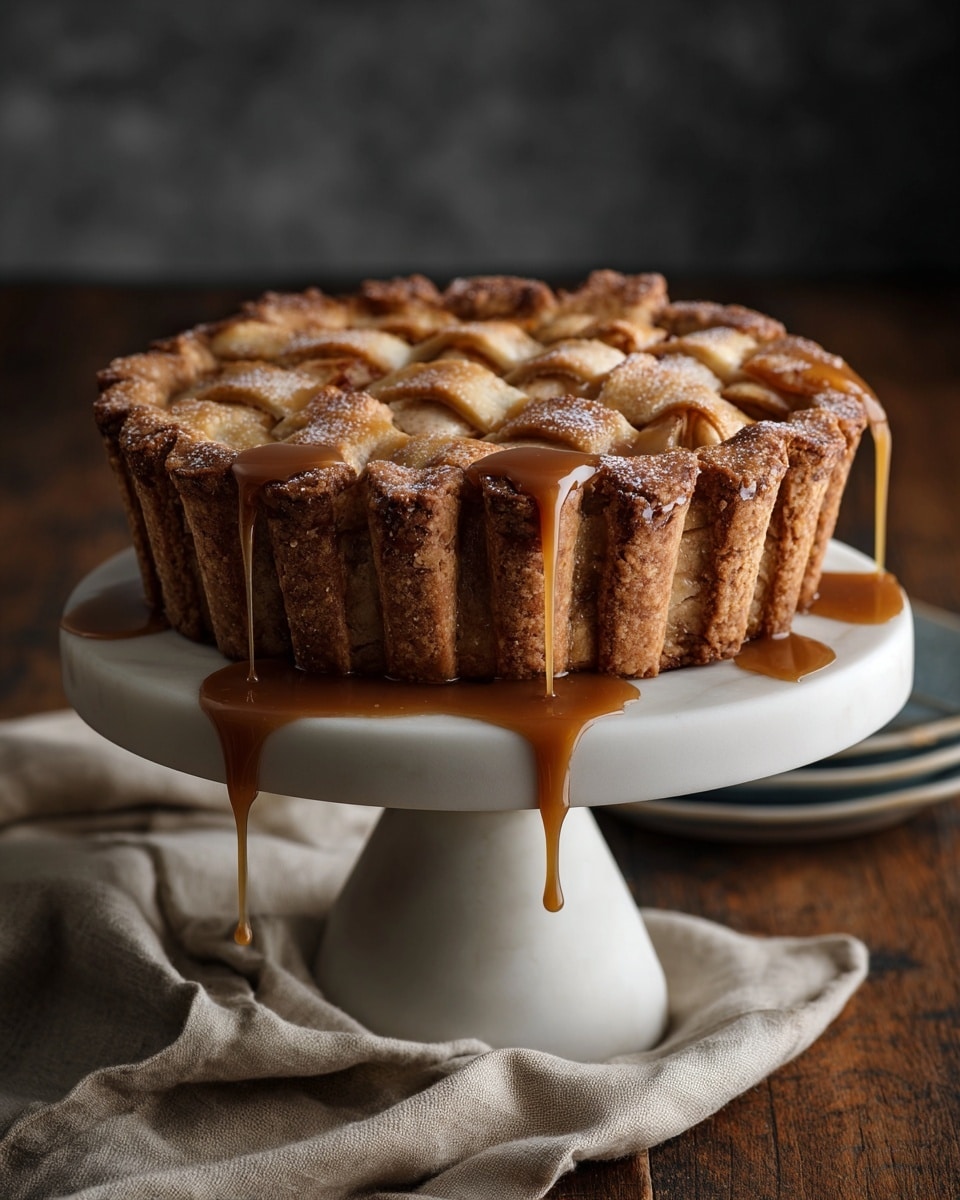 Caramel Apple Pie Recipe - Recipe Image
