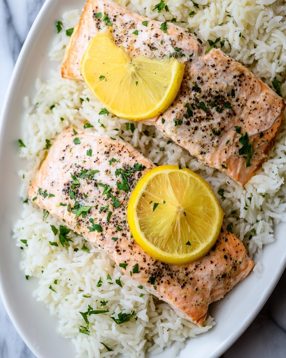 Butter Herb Instant Pot Salmon Recipe - Recipe Image
