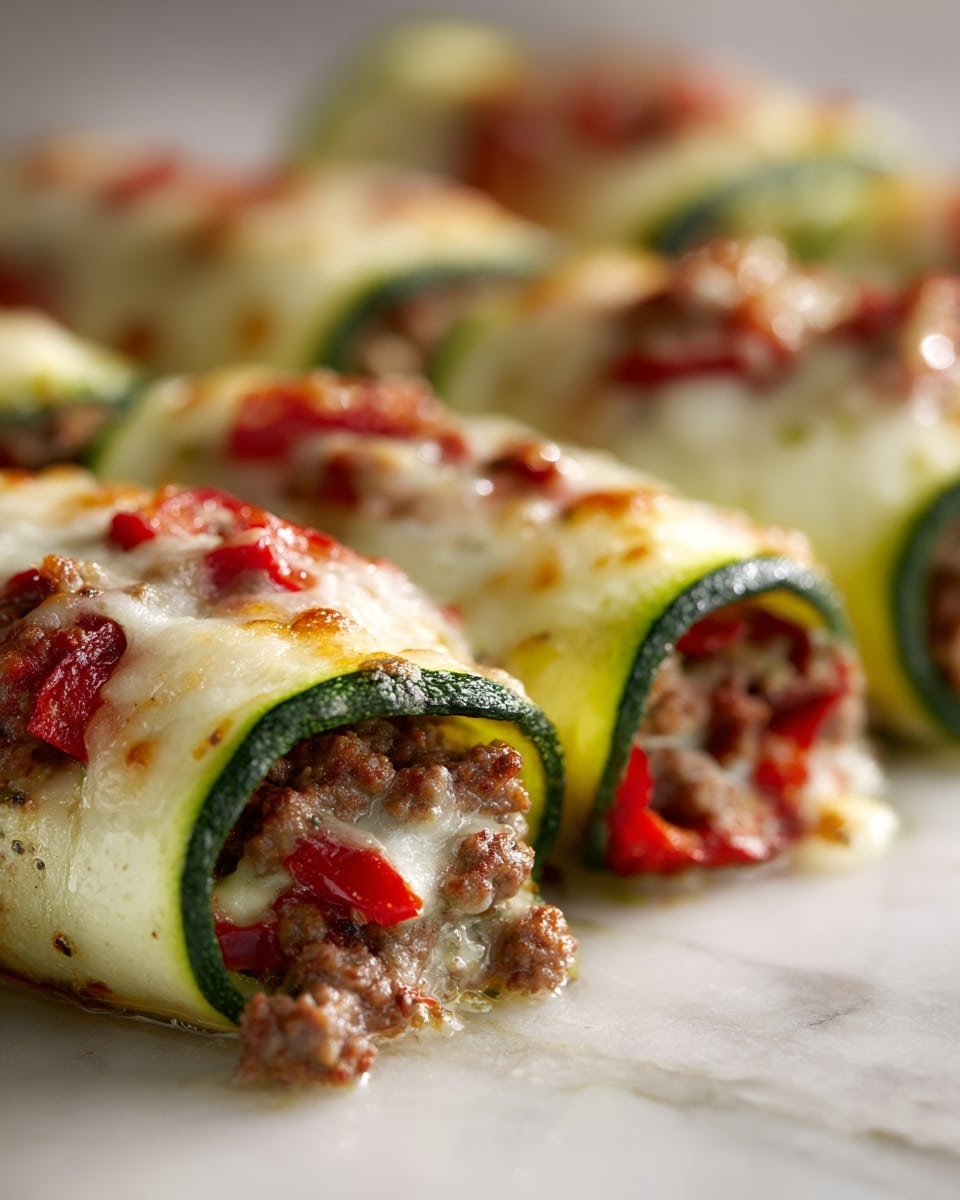Zucchini Enchilada Roll-Ups Recipe - Recipe Image