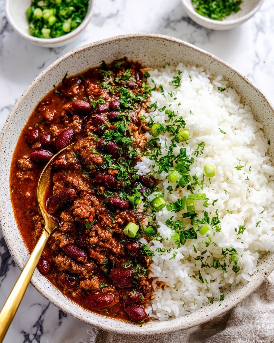 Louisiana Red Beans and Rice Recipe - Recipe Image