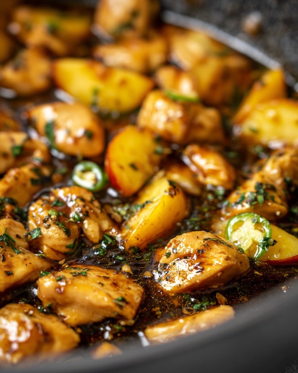 Jalapeno Peach Chicken Recipe - Recipe Image