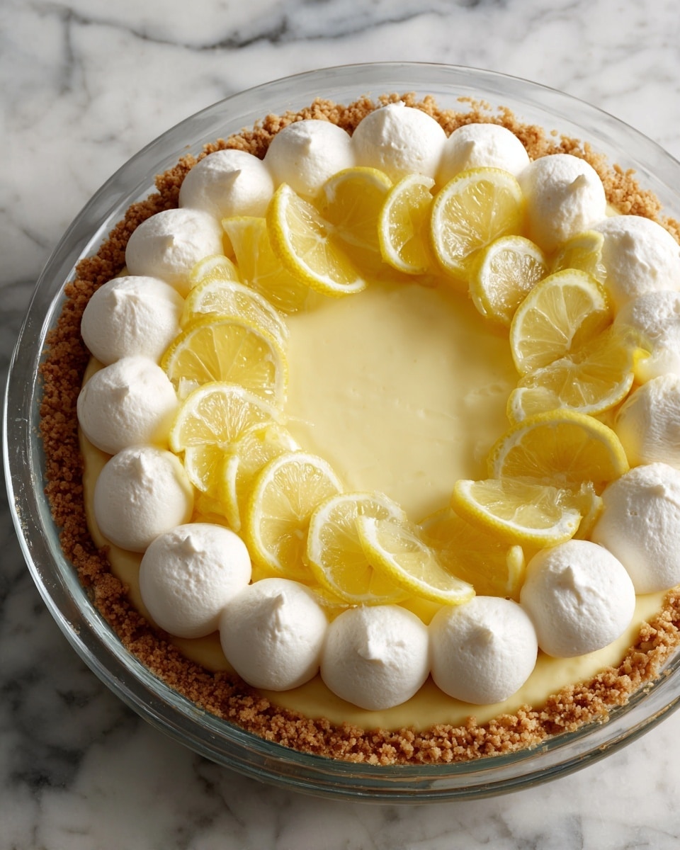 Refreshing Lemonade Pie Recipe - Recipe Image