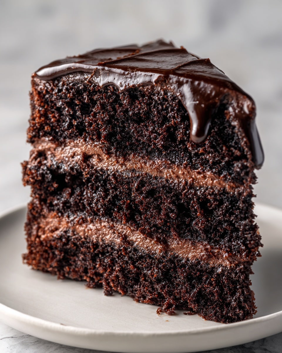 Moist Chocolate Cake Recipe - Recipe Image