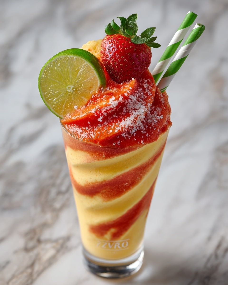 Strawberry Mango Margarita Cupcakes Recipe - Recipe Image