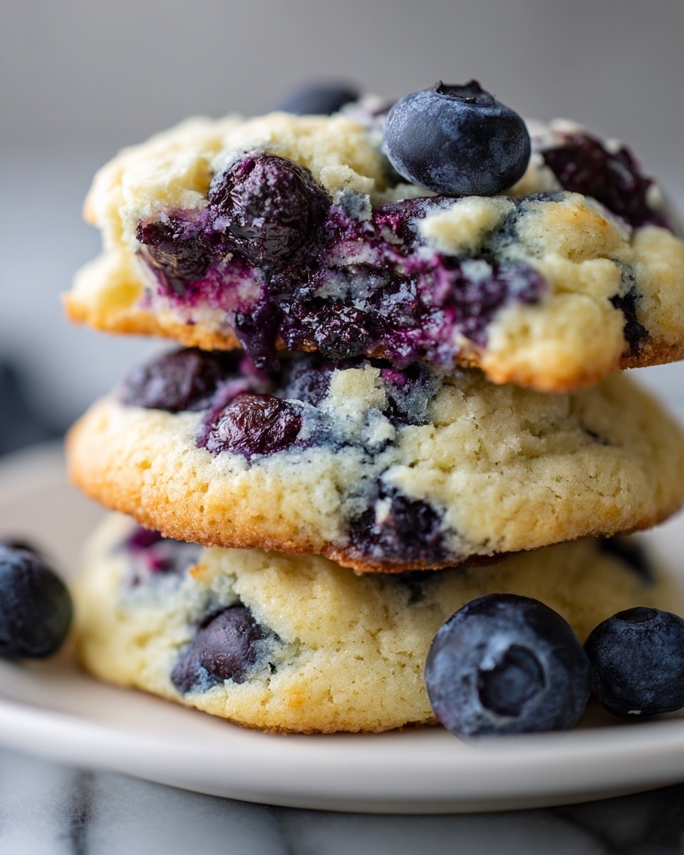 Blueberry Cheesecake Cookies Recipe - Recipe Image