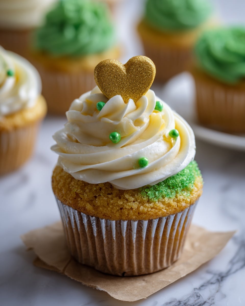 Pot o' Gold Cupcakes Recipe - Recipe Image