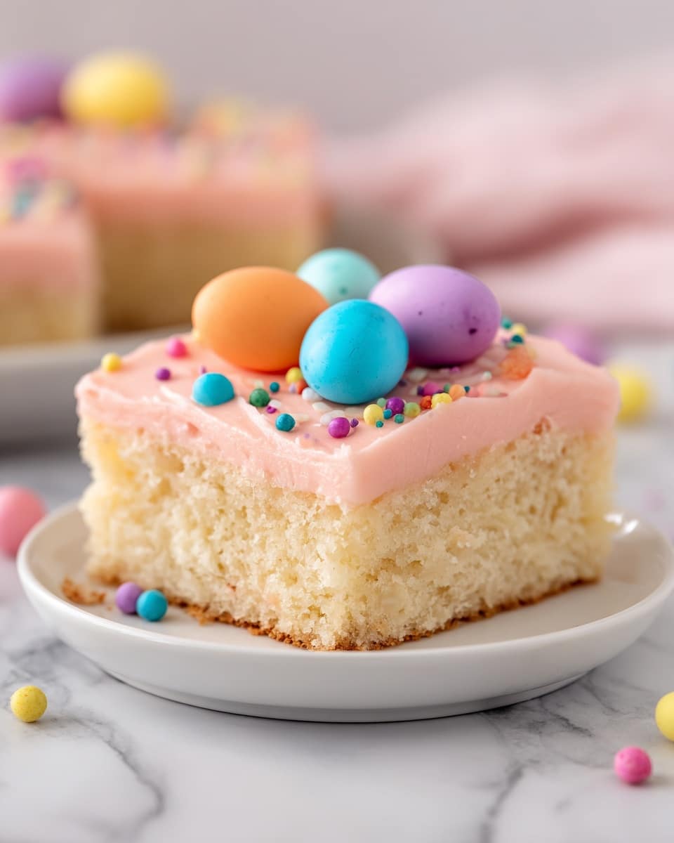 Easter Egg Sugar Cookie Bars Recipe - Recipe Image